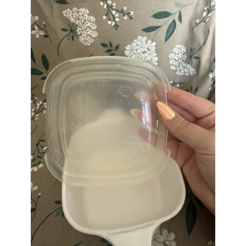 Vintage Corning Ware 700 ML. Le Persil Spice of Life-P43B Casserole Plastic Lid